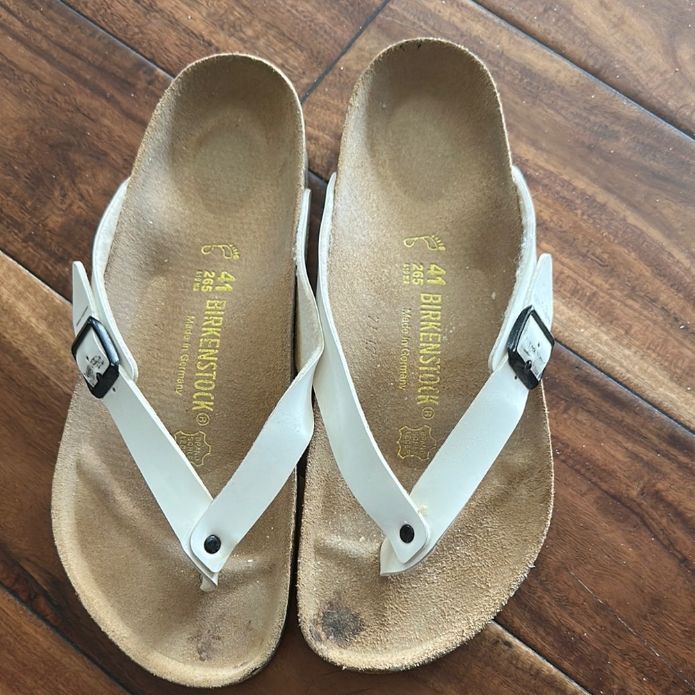 Birkenstock White Sandals